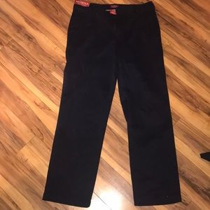 Navy stretch pants